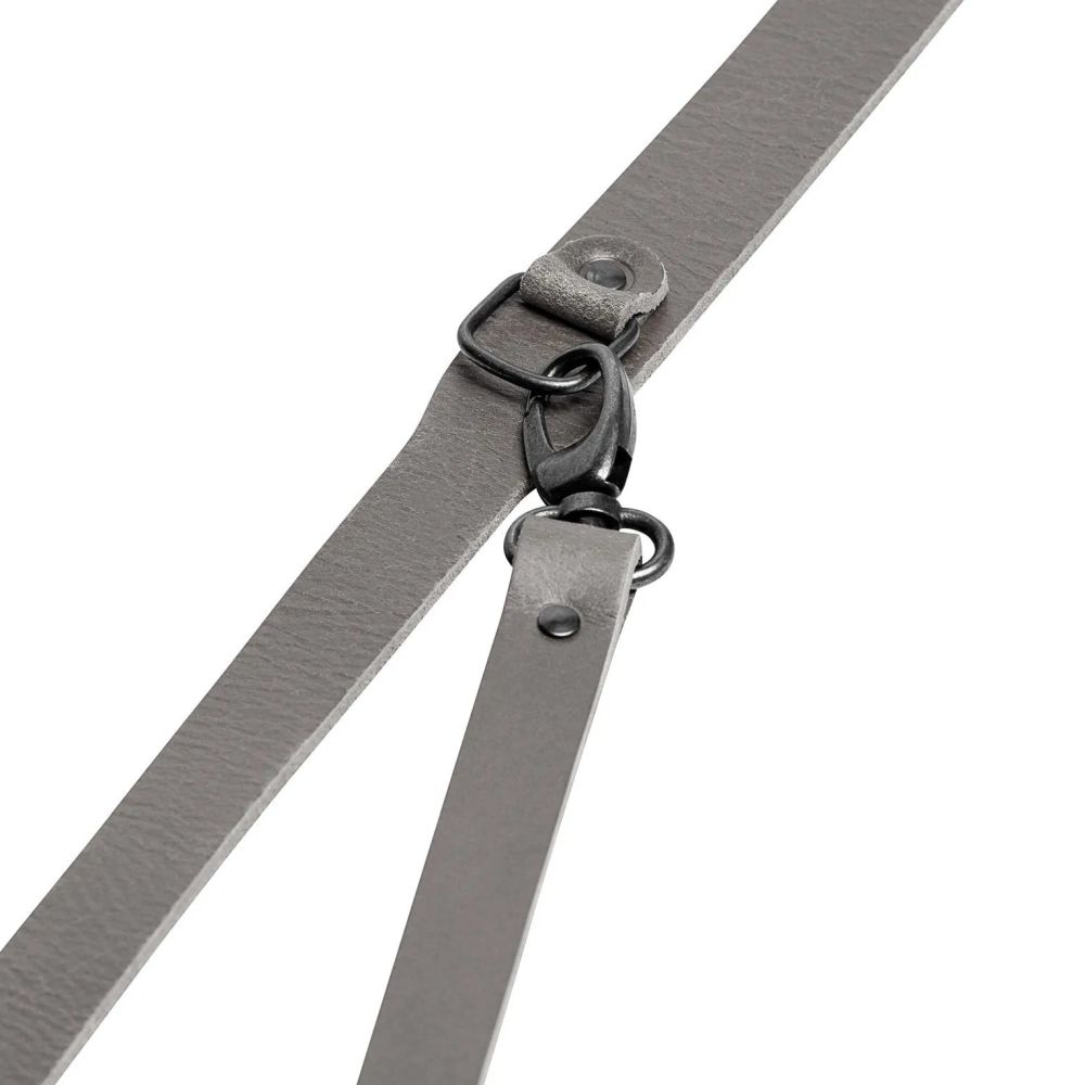Der Hantler Brustgurt Stone Gray / Messing, 22cm