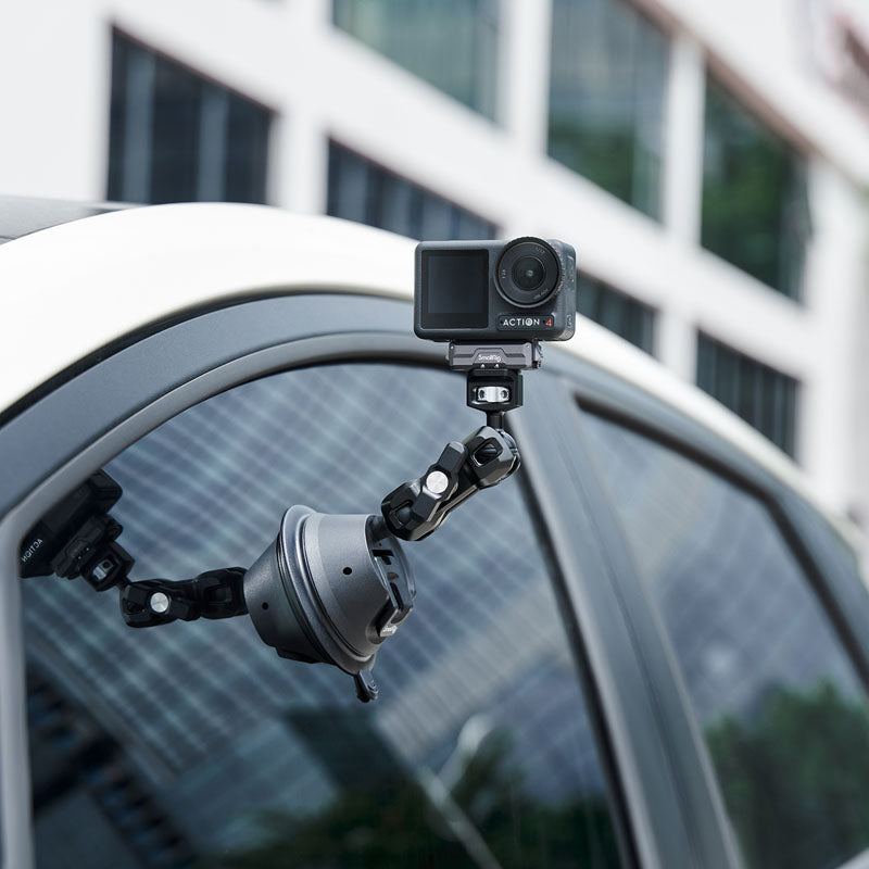 SmallRig 4275 Portable Suction Cup Mount Support Kit for Action Cameras/Mobile Phones SC-1K