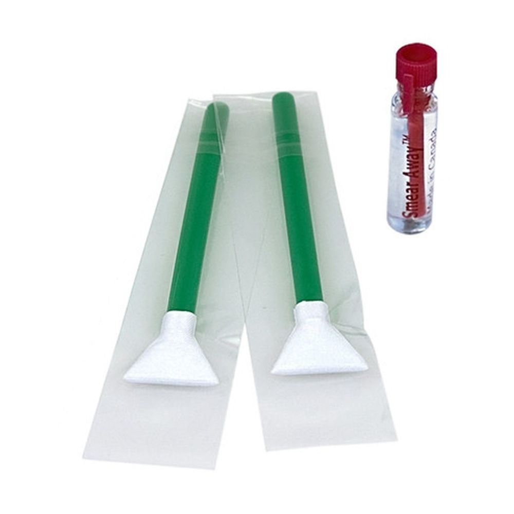 Visible Dust EZ Sensor Cleaning Kit Mini 1.0ml Smear Away + 1.3x/20mm Green MXD-100 Vswabs