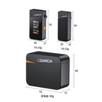 Comica 2.4G Mini Wireless Microphone - 2 Sender + Ladekoffer