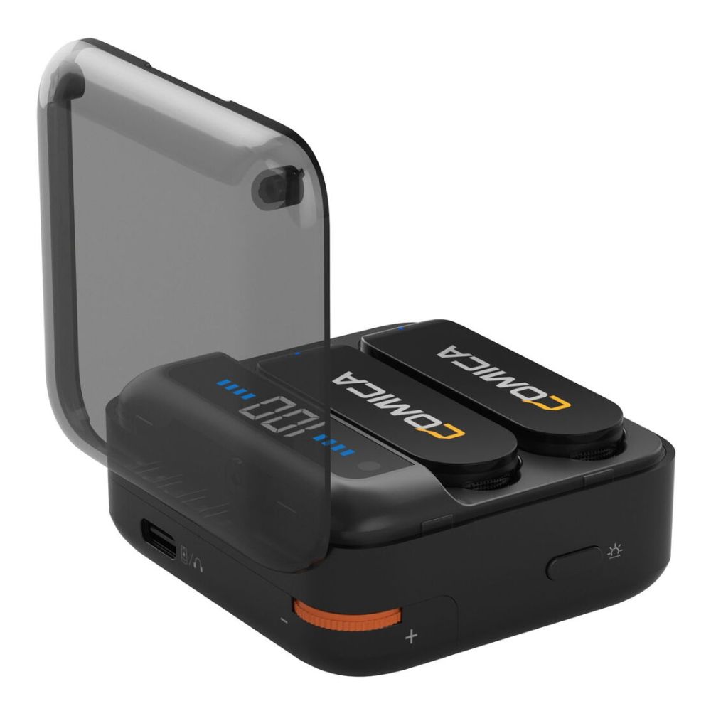 Comica 2.4GHz Wireless Smartphone Mikrofon 2 Sender USB-C