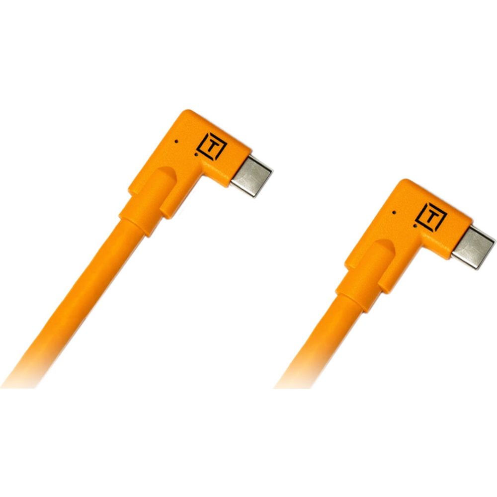 Tether Tools TetherPro USB-C rechter Winkel orange 4,6m