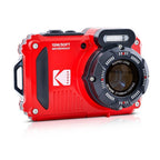 Kodak Waterproof PixPro WPZ-2 rot 4x Zoom, WiFi + Zusatzakku + 16GB Speicherkarte