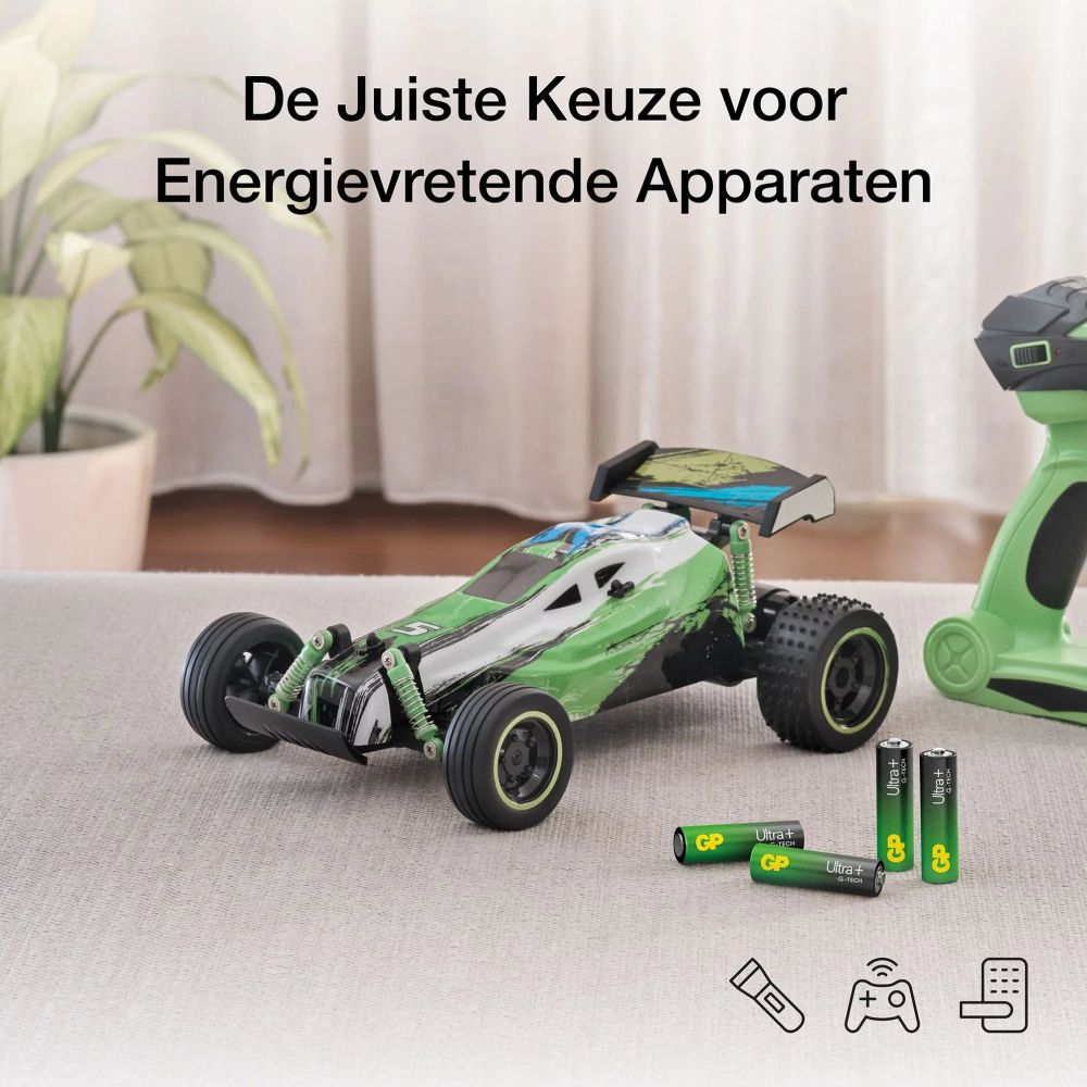 GP AA x4 Ultra Alkaline batteries