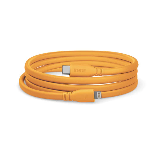 RØDE SC19 1,5m USB-C zu Lightning Kabel, Orange