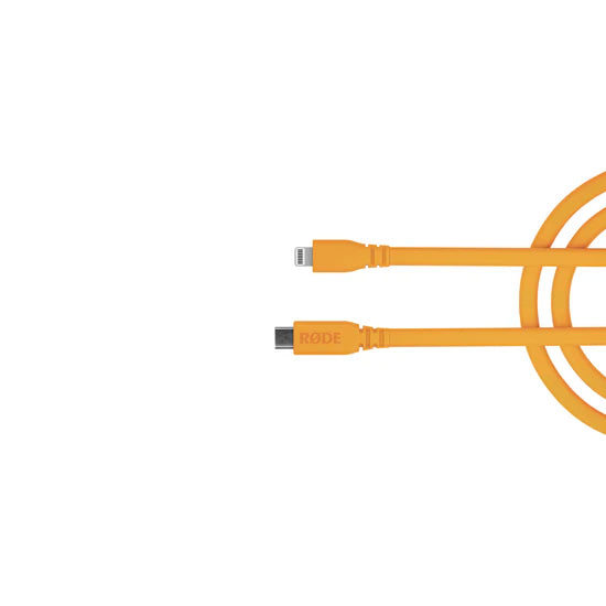 RØDE SC19 1,5m USB-C zu Lightning Kabel, Orange