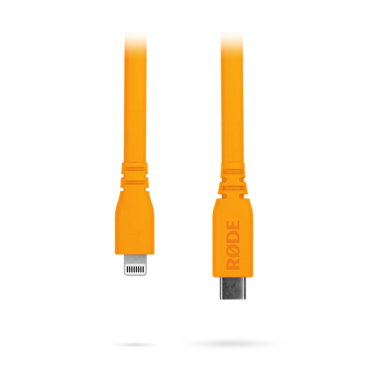 RØDE SC19 1,5m USB-C zu Lightning Kabel, Orange