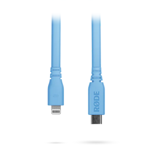 RØDE SC19 1.5m USB-C zu Lightning Kabel, Blau