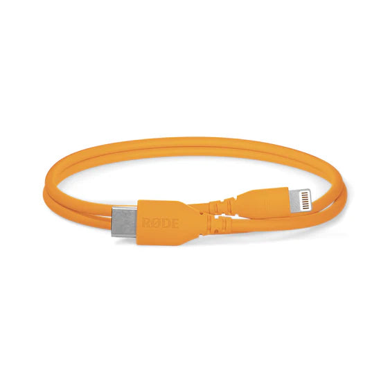 RØDE SC21 30cm USB-C zu Lightning Kabel, Orange