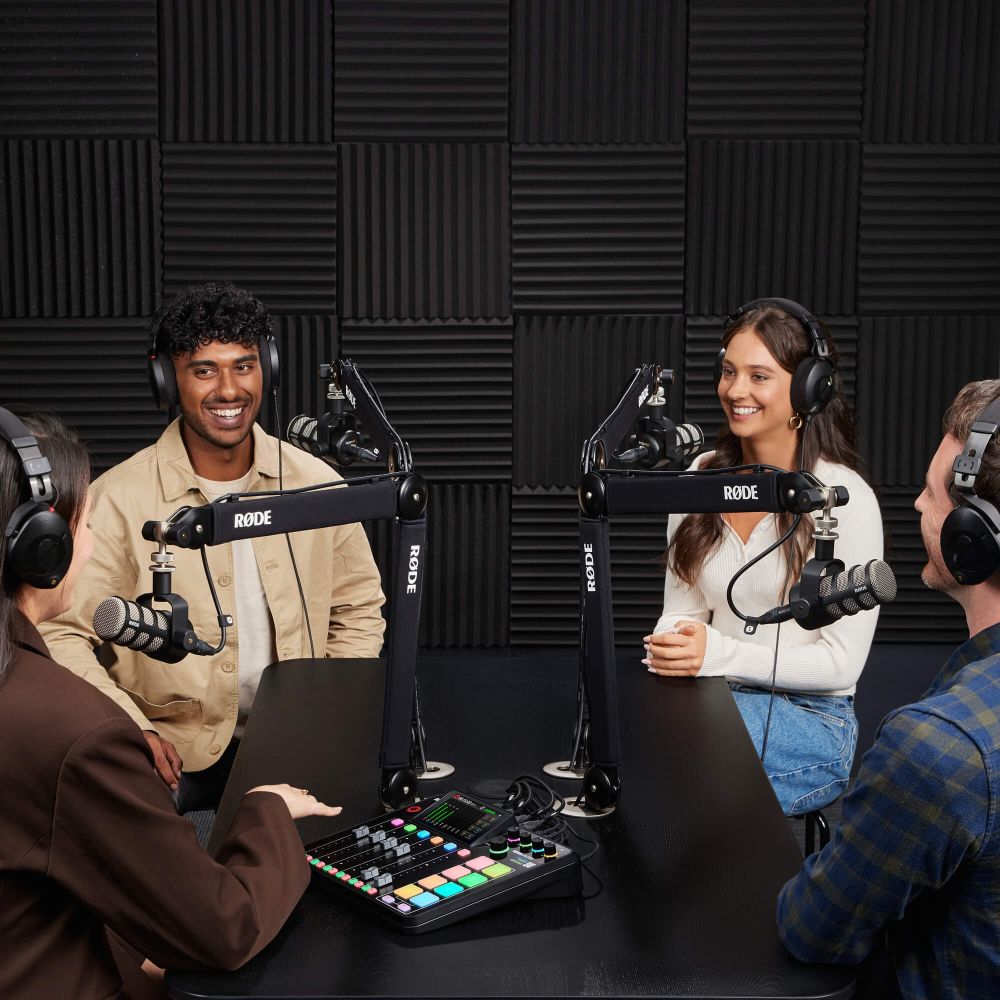 RØDE Vier-Personen-Podcast-Bundle