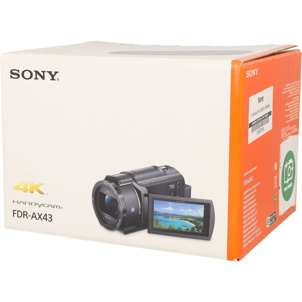 Sony FDR-AX43 4K videocamera occasion