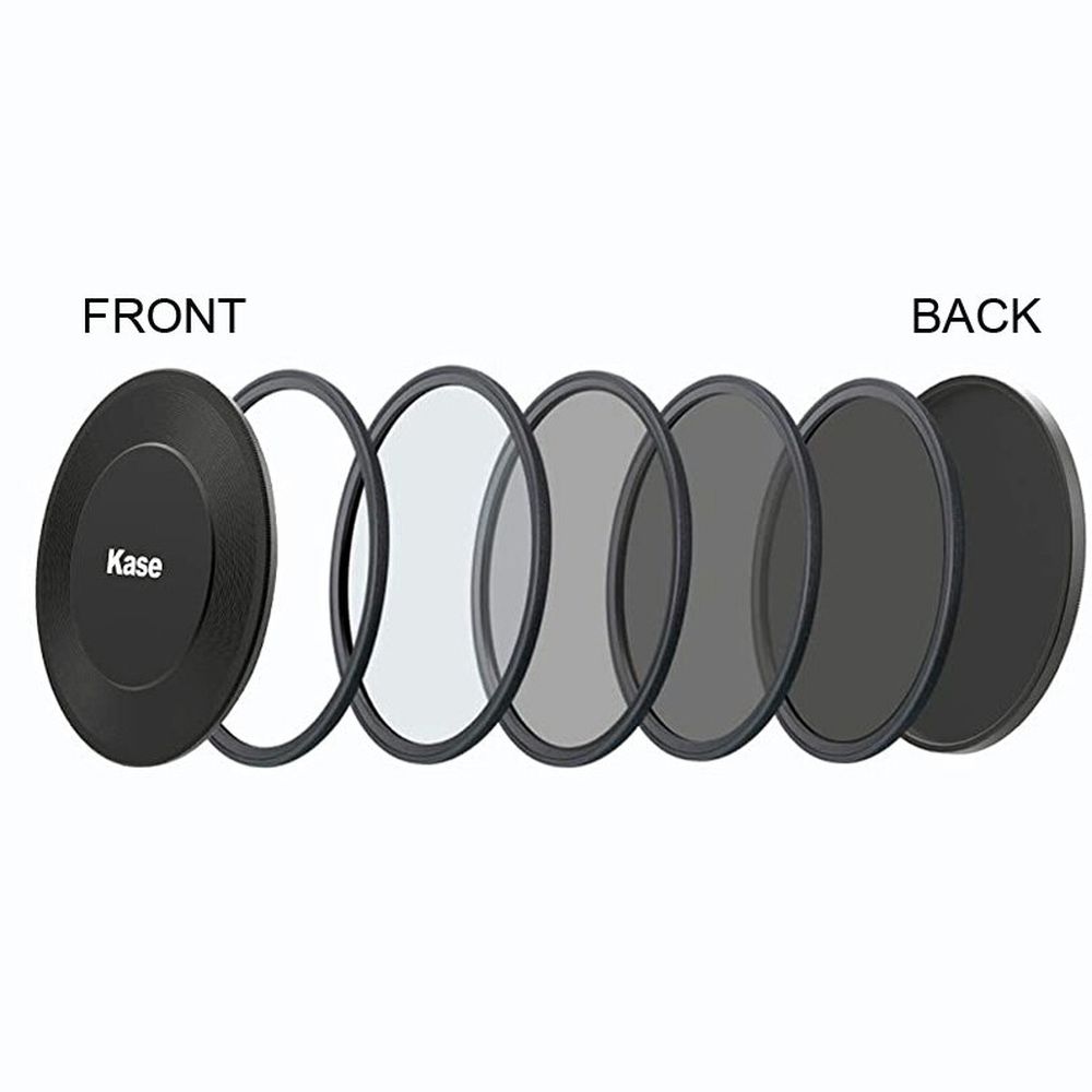 Kase Magnetische Filter/Objektivkappe hinten 72mm