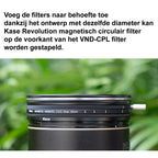 Kase Video Kit VND-CPL mit White Mist 82mm