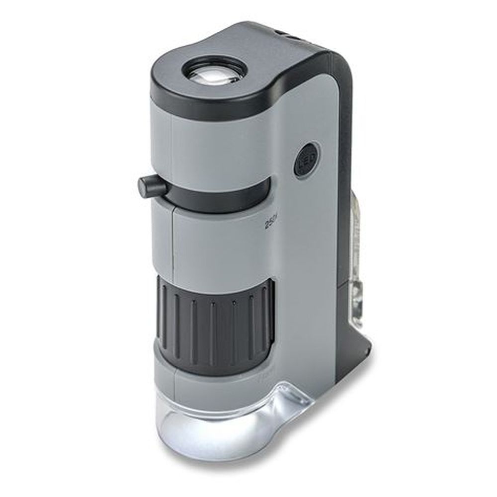 Carson Handmikroskop MP-250 MicroFlip 100-250x mit Smartphone-Adapter