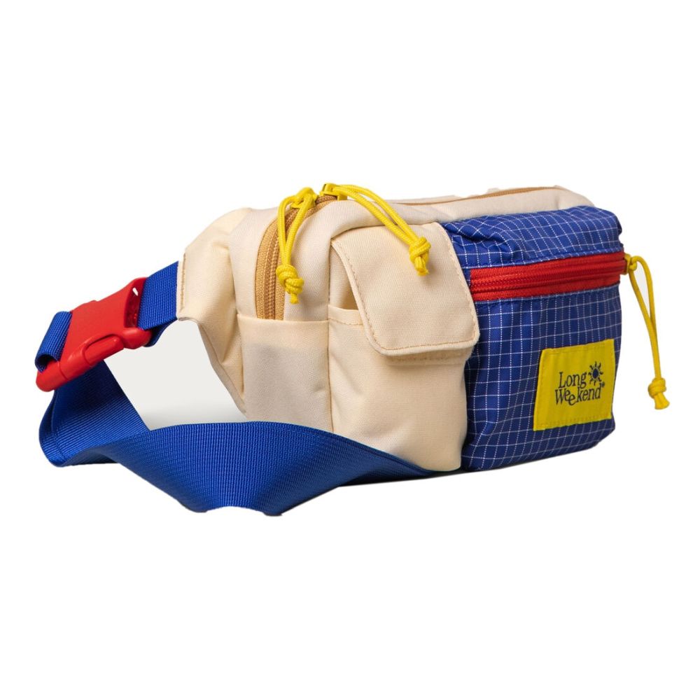Moment Long Weekend Monterey Schultertasche, Creme Multi