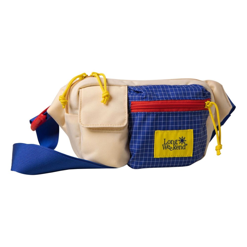 Moment Long Weekend Monterey Schultertasche, Creme Multi