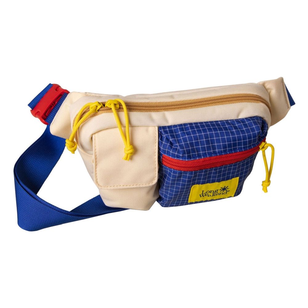 Moment Long Weekend Monterey Schultertasche, Creme Multi