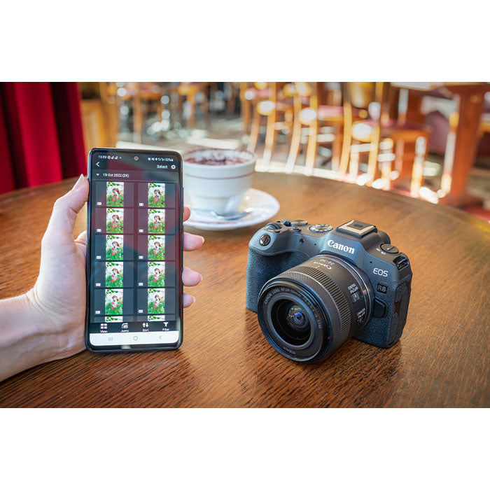 Canon EOS R8 + EF - RF Mount Adapter