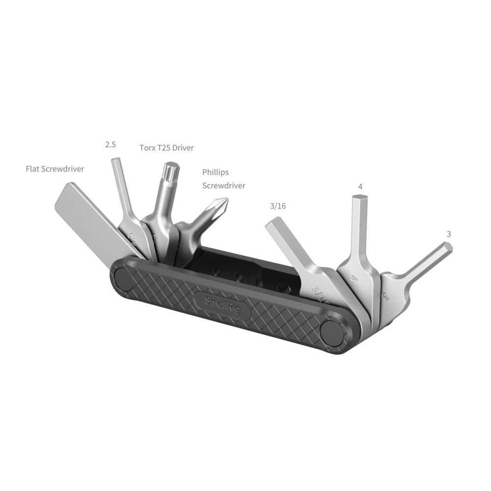 SmallRig 4681 Faltbares Multi-Tool Kit, schwarz