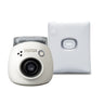 Fujifilm INSTAX PAL digital Kamera, Milky White + Drucker SQUARE Link, White