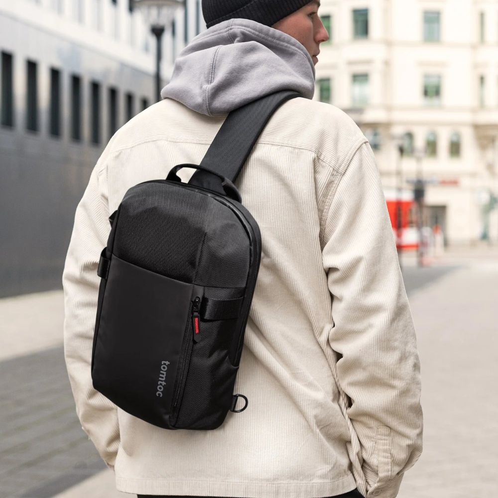 Tomtoc Navigator-T24 Tragetasche, schwarz