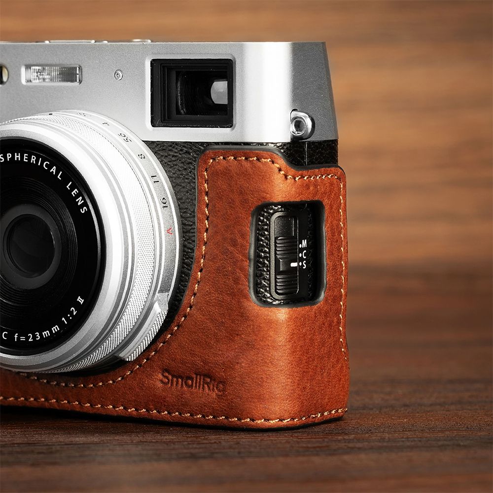 SmallRig Leather halfcase set for Fujifilm X100VI (brown) 4699