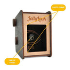 JollyLook EYE Digital-analoger Sofortbilddrucker, Farbe braun