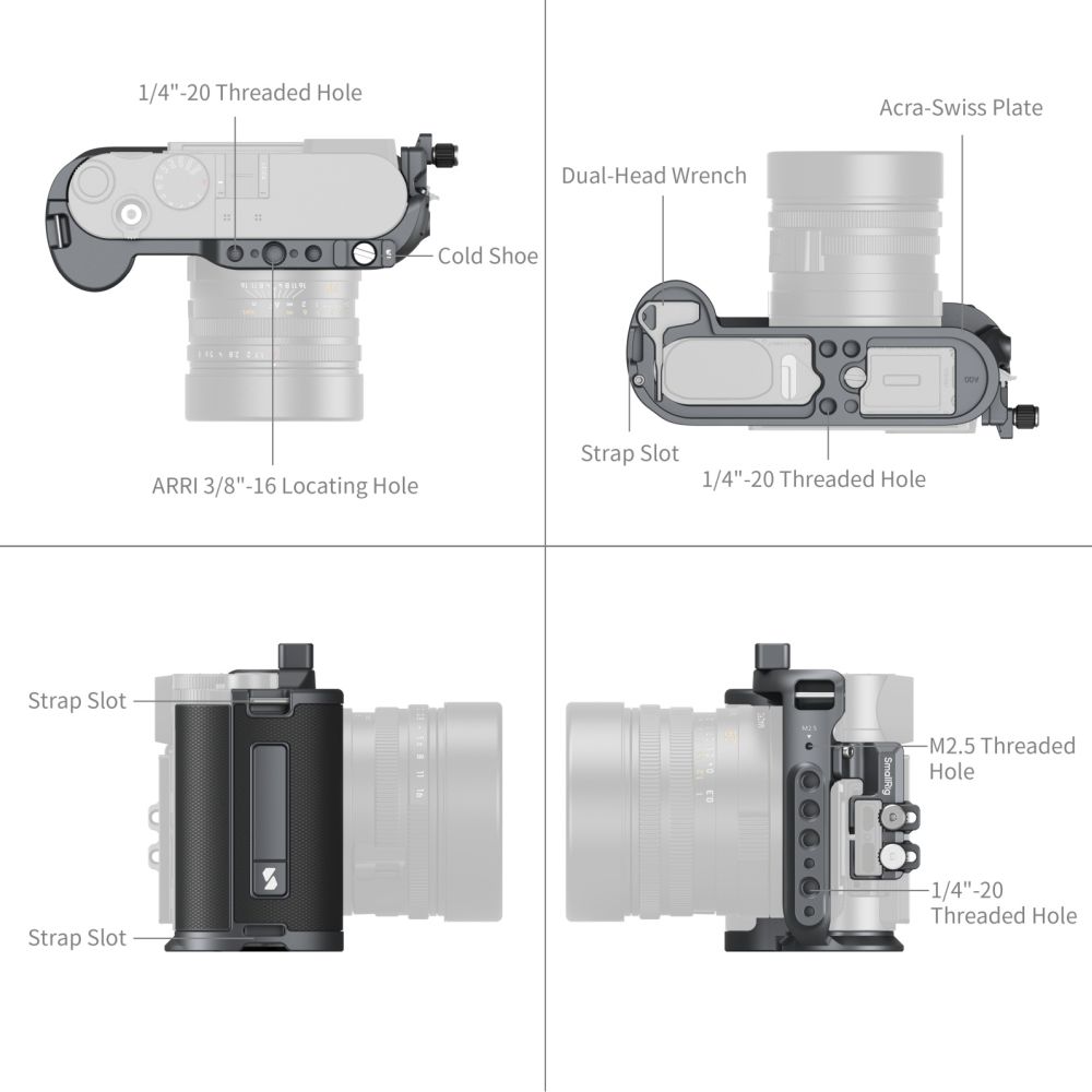SmallRig 4567 Cage kit für Leica Q3