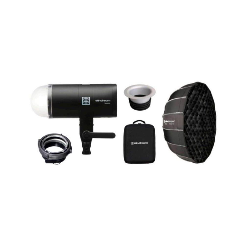 Elinchrom THREE Off Kamera Blitz Portrait Kit