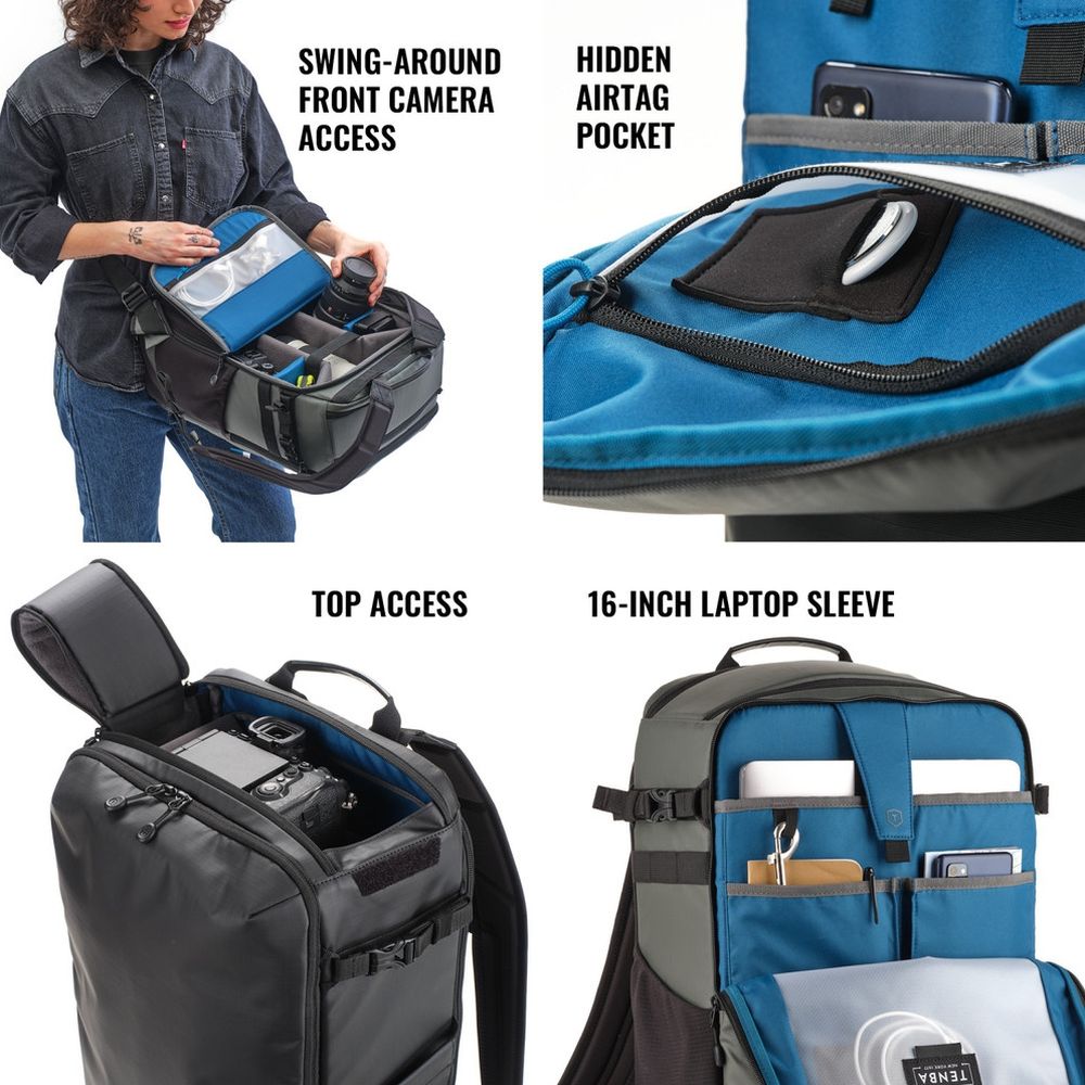 Tenba Solstice v2 24L Rucksack, grau