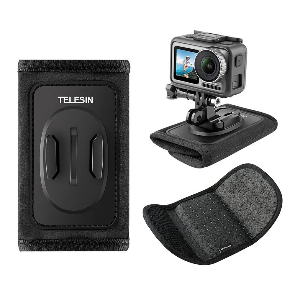 Telesin Rucksackgurt Halterung 360° drehbar