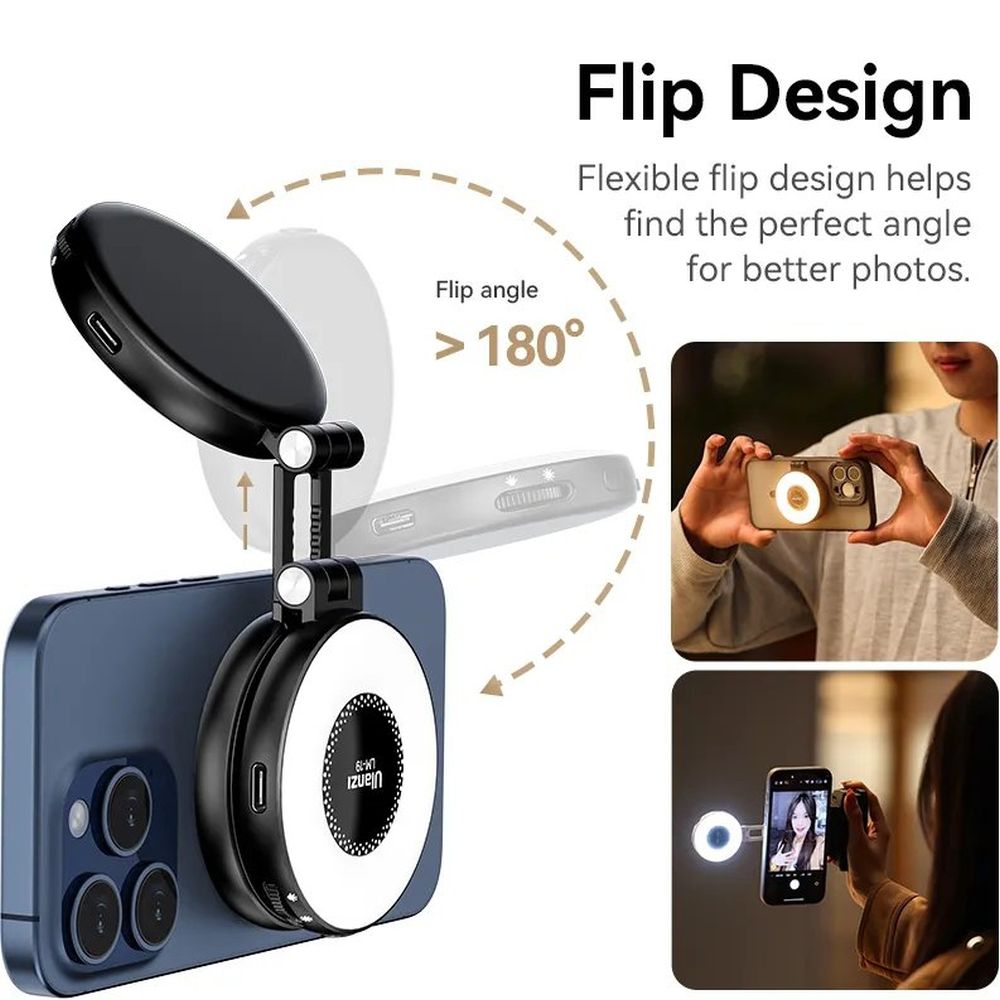 Ulanzi LM19 Smartphone Ringlicht mit Magsafe