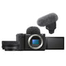 Sony ZV-E10 II + 16-50mm II + ECM-B10 Richtrohrmikrofon