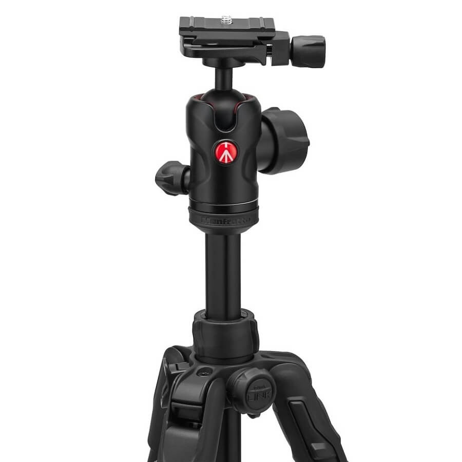 Manfrotto Befree Advanced AS lever alu Dreibeinstativ
