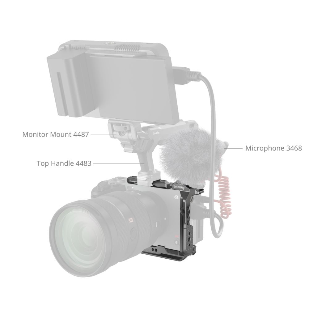 SmallRig HawkLock Quick Release Half Cage für Sony FX3 / FX30 4772