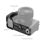 SmallRig L-Shape Montageplatte mit Silikongriff für Sony Alpha 7C II / Alpha 7CR 4797