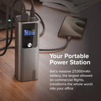 ALOGIC Ark 27.000mAh Power Bank mit 140W USB-C Charging