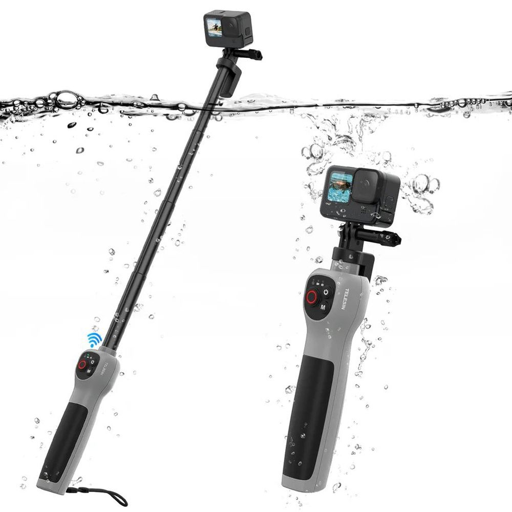 Telesin Underwater Selfie Stick with Remote for GoPro