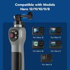 Telesin Underwater Selfie Stick with Remote for GoPro