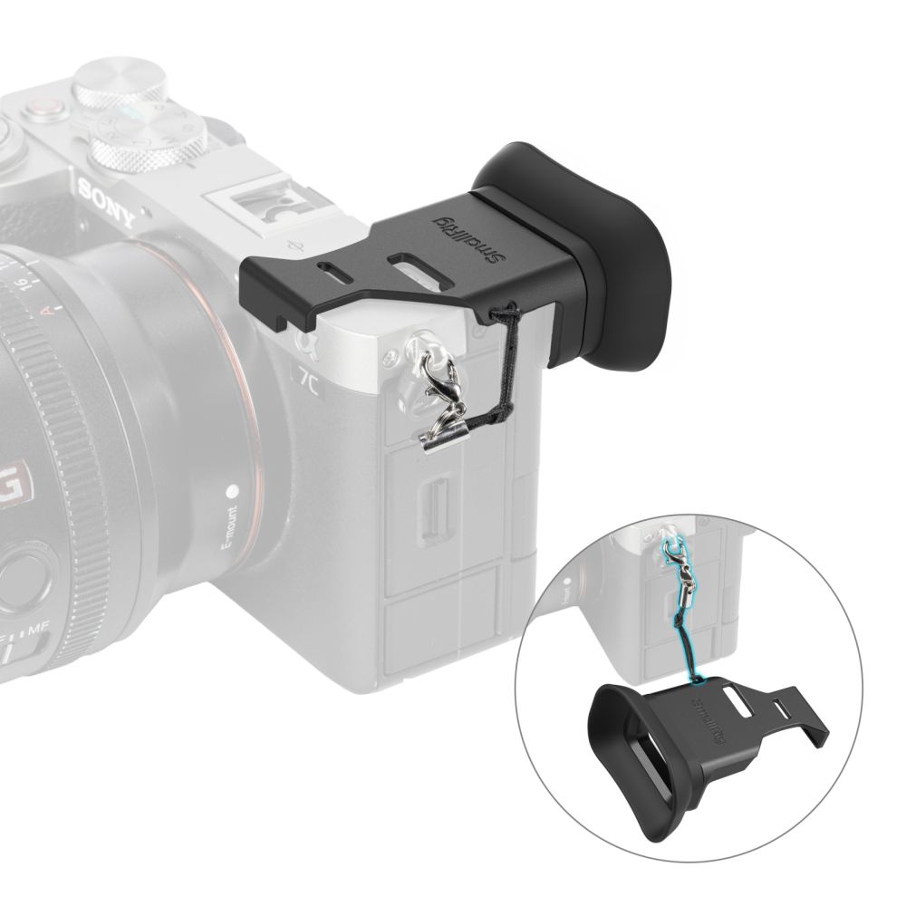 SmallRig Kamera Sucheraugenmuschel für Sony Alpha 7C II / Alpha 7CR 4819
