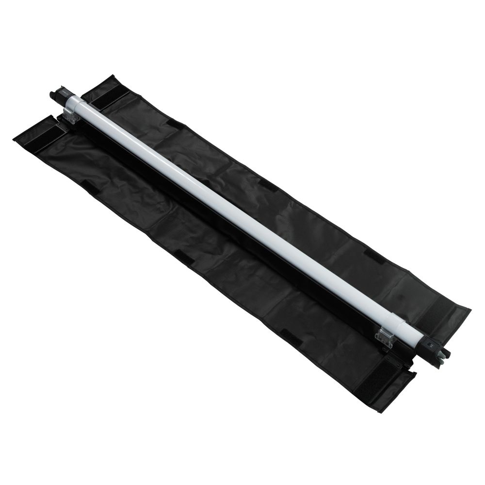 Nanlite Barndoor mit Eggcrate für Pavotube II 30C