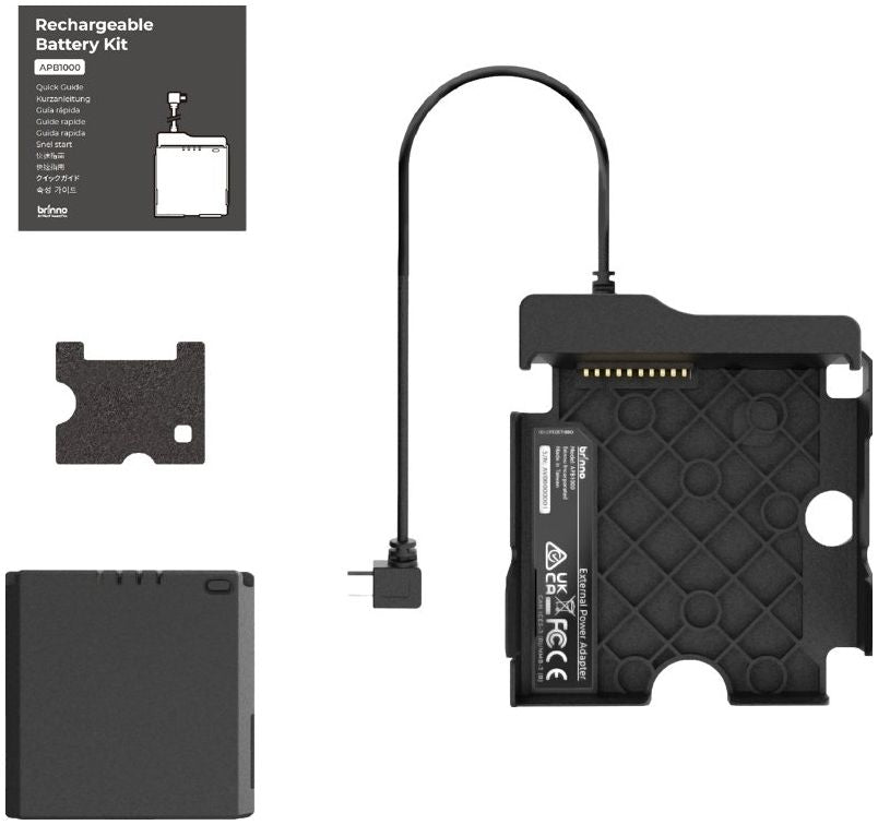 Brinno APB1000 Rechargeable Battery Kit OUTLET