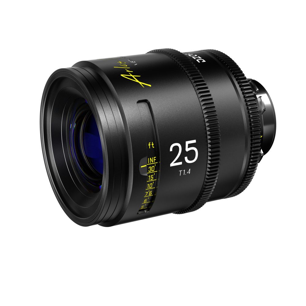 DZOFilm Arles 25mm FF/VV Prime Cine Objektiv PL-Mount (Meter)