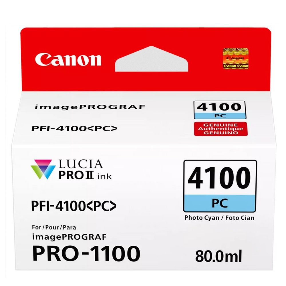 Canon PFI4100 Photo Cyan Tintentank