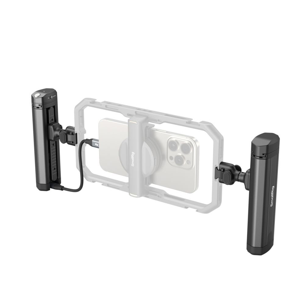 SmallRig Drehbarer beidseitiger Schnellverschluss-Seitengriff mit drahtloser Steuerung und M.2 SSD-Gehäuse 4841
