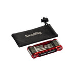 SmallRig x FILM RIOT 10-in-1-Klappschlüssel-Set mit Mehrfachwinkel-Positionierung (rot) 4813
