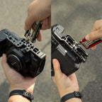 SmallRig x FILM RIOT 10-in-1-Klappschlüssel-Set mit Mehrfachwinkel-Positionierung (rot) 4813