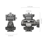 SmallRig HawkLock Quick Release Monitorhalterung mit H21 Cold Shoe Mount 4888