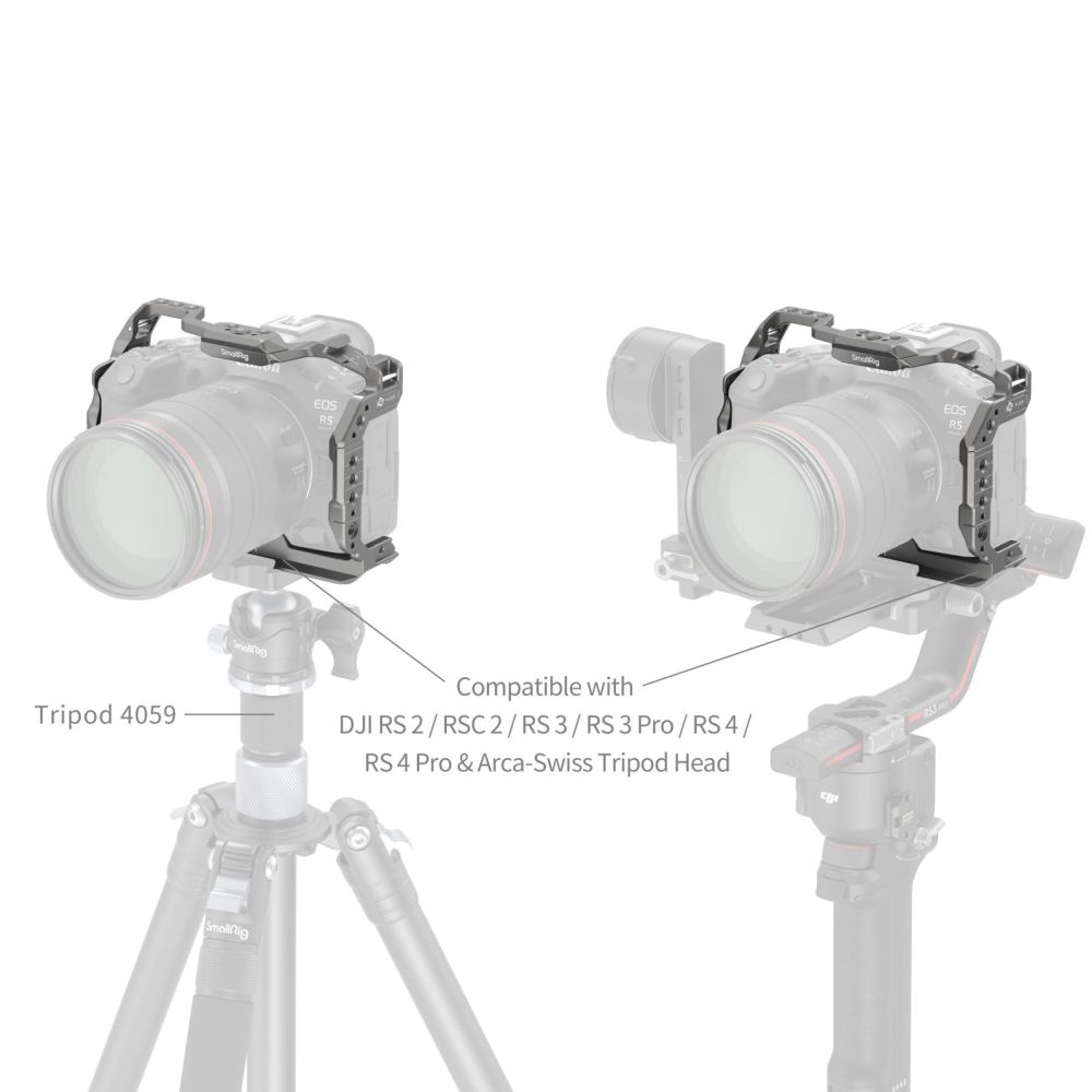 SmallRig HawkLock Schnellspannkäfig für Canon EOS R5 Mark II 4977