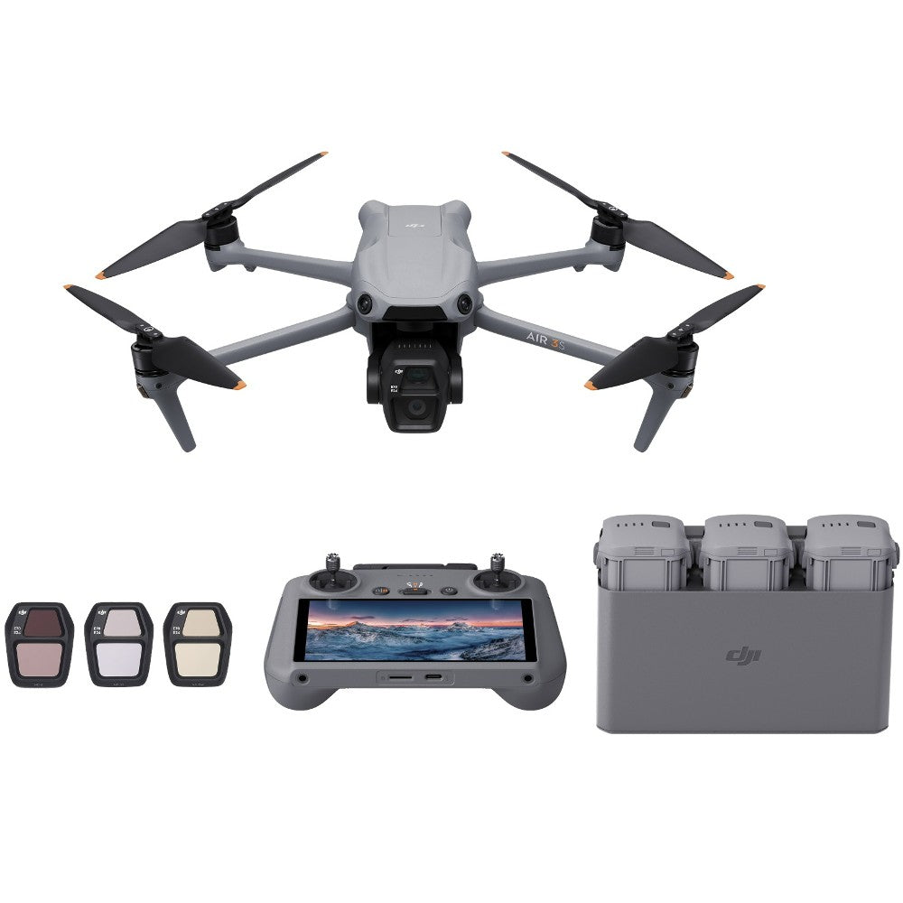 DJI Air 3S Fly More Combo + RC 2 Remote Controller